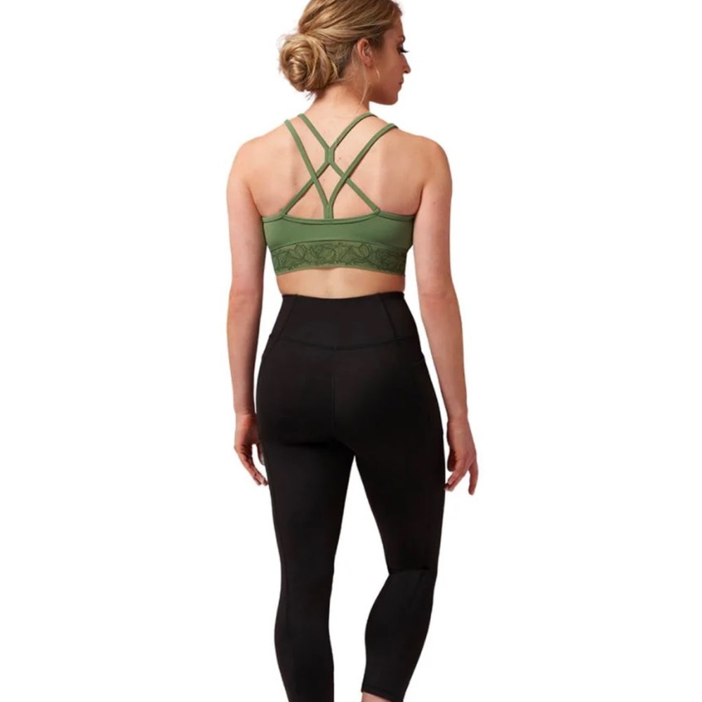 Bloch Z0157 Lace Crop Top - Picture 5 of 5